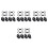 4Ensembles Clips Ajustables Tuba Universels Pour 6