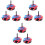 9Sets Spielset Kinder Wurfringe Leichtes Ringwurfspiel 4
