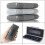 8Stk Hartes SSD Schutzcase Für 2 Festplatten Mit Weichem Schaumfutter 10