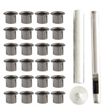 1Set Metall Ösen Werkzeugset Für DIY Leder Gürtel Schuhe Bunt Robust