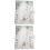 2Pièces Protège-Notebooks PVC Couleurs Vives Usage Scolaire 5