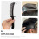 Professional Barber Comb for Men with Rounded Tooth Tips, No Hair Pull, Durable Plastic Design 3