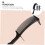 Professional Barber Comb for Men with Rounded Tooth Tips, No Hair Pull, Durable Plastic Design 5