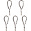 5Stk Harmonica Schmuck Anhänger Halskette Für Kinder Geschenk 2