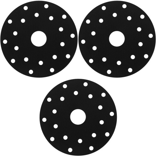 3Pièces Accessoire Conducteur Noir Pour Casserole Usage 2