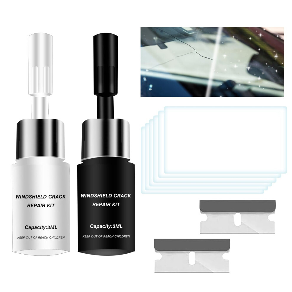 Windshield Kit For Chips And Cracks, Fast Diy Car Glass Fix With Invisible Seamless Finish 9070919767340