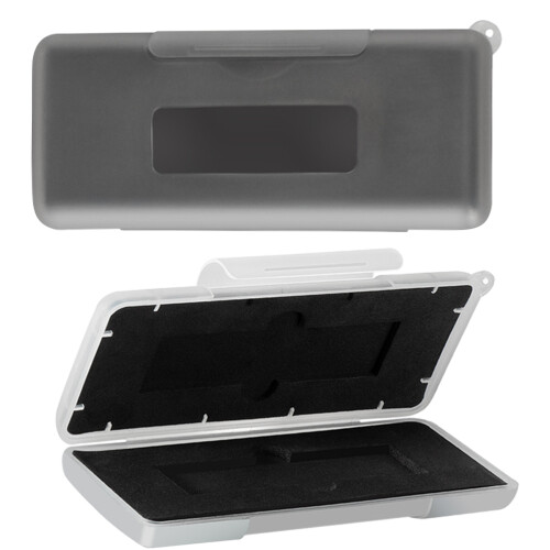 8Stk Hartes SSD Schutzcase Für 2 Festplatten Mit Weichem Schaumfutter 1