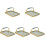 5Pcs Kitchen Storage Rack for Cutting Boards and Pot Lids Multi Use 4