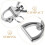 Buckle Rotating Spring Buckle Silver Stainless Steel 1pack 4
