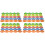 200Pcs Plastic Golfs Ball Markers Round Position Tools Assorted Colors 2