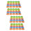 200Pcs Plastic Golfs Ball Markers Round Position Tools Assorted Colors 6