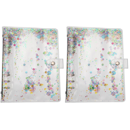 2Pièces Protège-Notebooks PVC Couleurs Vives Usage Scolaire 1