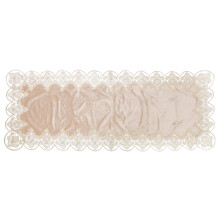 4Pièces Housse Brodée Beige Pour Piano Électronique Décor