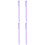 4Pièces Nail Art Violet Dotting Picker Durable 4