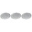 3Stk Pizzabletts Silber Rund, Und Umweltfreundlich 2