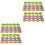 200Pcs Plastic Golfs Ball Markers Round Position Tools Assorted Colors 3