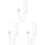 3Pcs Water Leakage Flood Sensor Home Alarm 3