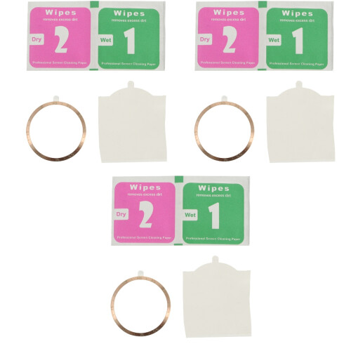 3pcs Watch3 Bezel Watch Case Scale Steel 2
