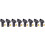 8Pcs Durable Black Microphone Holder Clips for Handheld Mic Stand Use 3