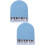2Pcs Practical Sky-Blue Instrument Cleaning Cloth Durable Dust Wipe 5