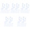 100Pièces Clips Transparent Pour Ruban LED En Pièce Durable Réutilisable 5