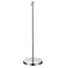 Set Of 6 Flag Base Stand Telescopic Tabletop Holder Small Office