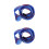 2 Pcs Braided Mesh Cable Sleeves Wire Wrap Wearproof Pet Network 3