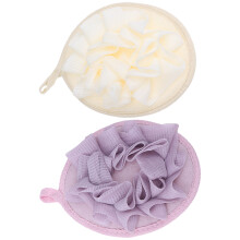 Set Of 2 Super Soft Exfoliating Bath Sponge Reusable Shower Towel