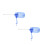2Pcs Manual Drinking Water Pump Hand Squeezing Dispenser 5