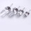 2 Pc Sugar Scoop Ice Cube Food Metal Candy Spoon 8