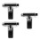 3Pcs Tool-Free Silver Shower Thermometer LED Digital Water Sensor 6