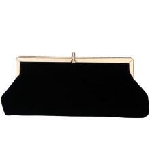 2St Fijne Zwarte Dames Clutch Voor Feest En Avondgebrauk