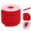 Rood Polyester Vlechtkoord Handvat Touw Voor Knutselprojecten 9