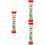 3St Rood Plastic Draaibaar Cognitief Babyspeeltje 6