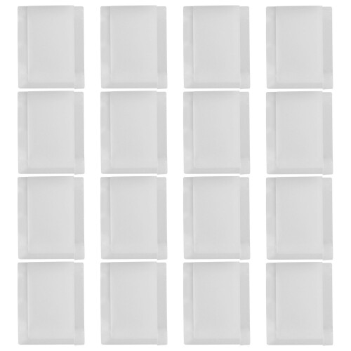 200Pcs White Self-Adhesive Cable Buckles Durable Wire Clips for Office