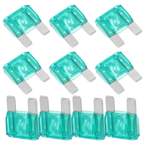 100Pièces Fusibles Mini Kit Plastique Vert Clair 1
