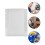 200Pcs White Self-Adhesive Cable Buckles Durable Wire Clips for Office 8