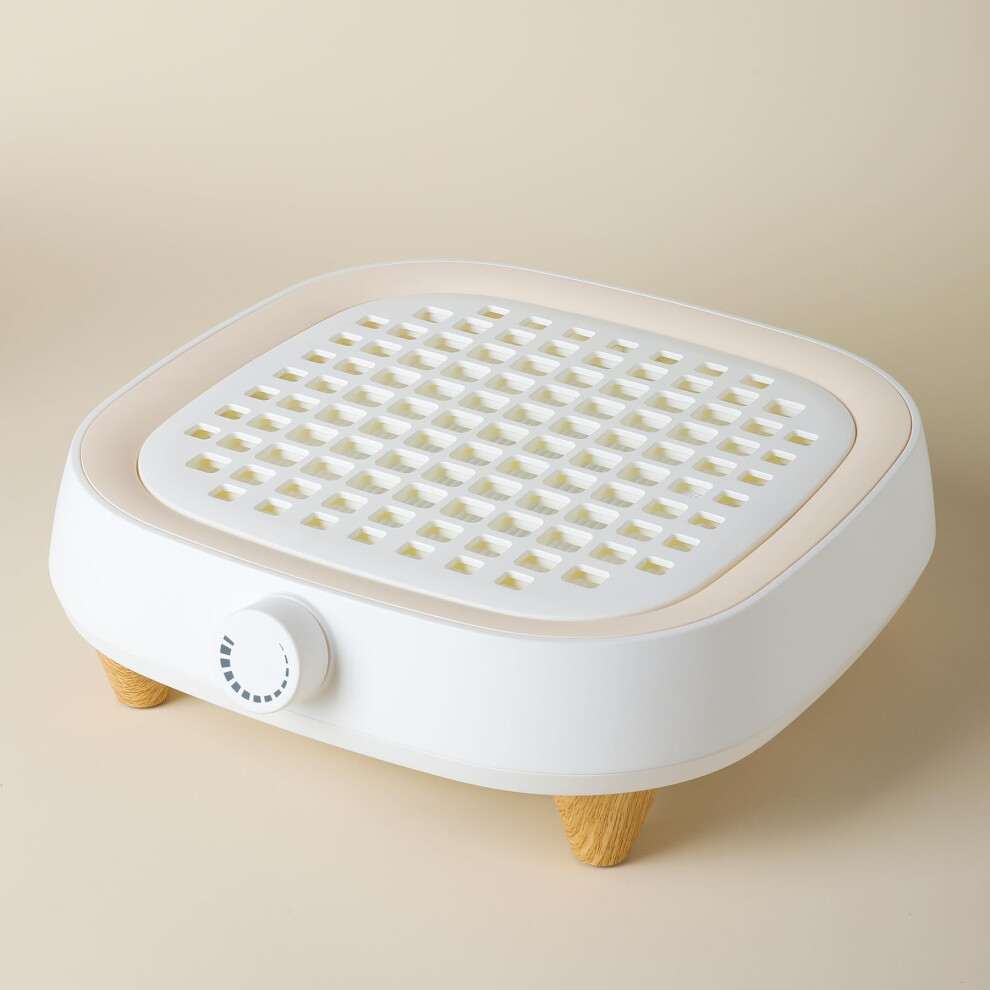 Professional Nail Dust Collector with 360 Suction and Reusable Filter, Low Noise for Salon and Home