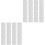 200Pcs White Self-Adhesive Cable Buckles Durable Wire Clips for Office 3