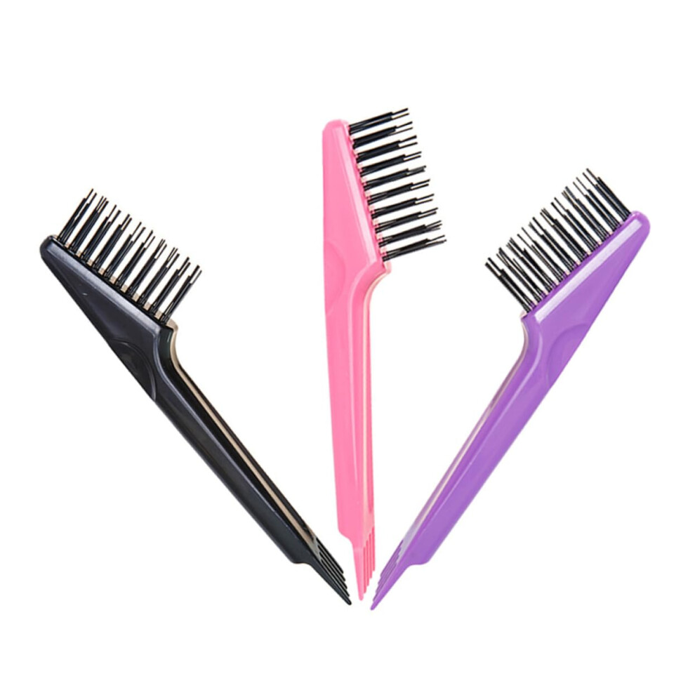 Hair Brush Cleaner 3pcs Set with Ergonomic Comfort Grip for Gentle Hair and Debris Removal