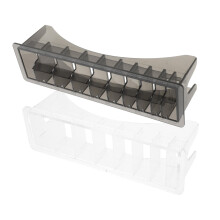 2Pcs Hair Clipper Organizer Case for Barbers with Guard and Comb Storage, Durable Easy Clean Design