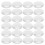 50Pcs Acrylic Convex Lenses for Teaching Physics and DIY Magnification 10