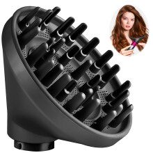 Diffuser Attachment for Curly Hair, Quick Curl to Dry, Fits Dyson Airwrap HS05 HS03 HS01