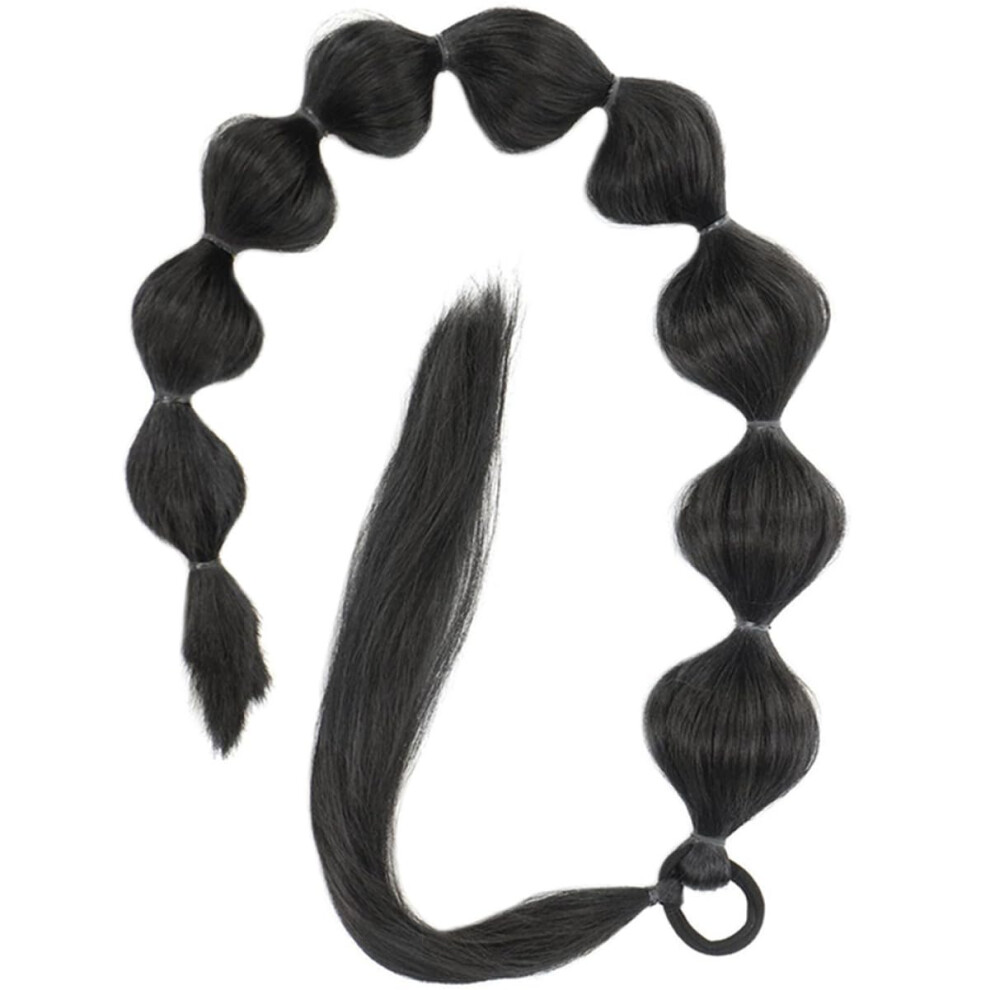 Unisex Ponytail Extension With Secure Wraparound Design Synthetic Hairpiece For Natural Look And Instant Length