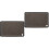 2Pcs Lightweight Black PP Kitchen Cutting Boards for Fruit and Veg 5