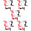 45Stk Drehbare Preisschildklammer Robuste Lagerclips 8