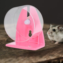 3Stk Hamster Wheels Robust Pink Geräuscharm Für Kleintiere