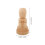 2Sets Holz DIY Blumentopfformer Zeitungstopf Khaki 2