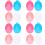 16Pièces Bols Soak Multiusage Pour Ongles Et 8