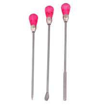 3Sets DIY Werkzeugset Rosé 3-Tlg Epoxy Uv Kleber Schmuckzubehör